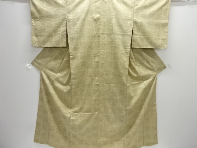 JAPANESE KIMONO / OMESHI / NISHIJIN-ORI / WOVEN FLOWER